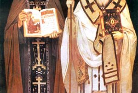 May 24, the day of the Saints Cyril and Methodius